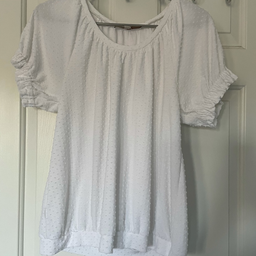 Loft white blouse